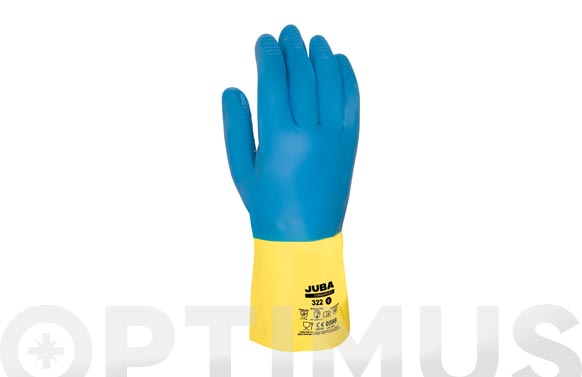 GUANTE NEOPRENO Y LATEX BITALLA 6