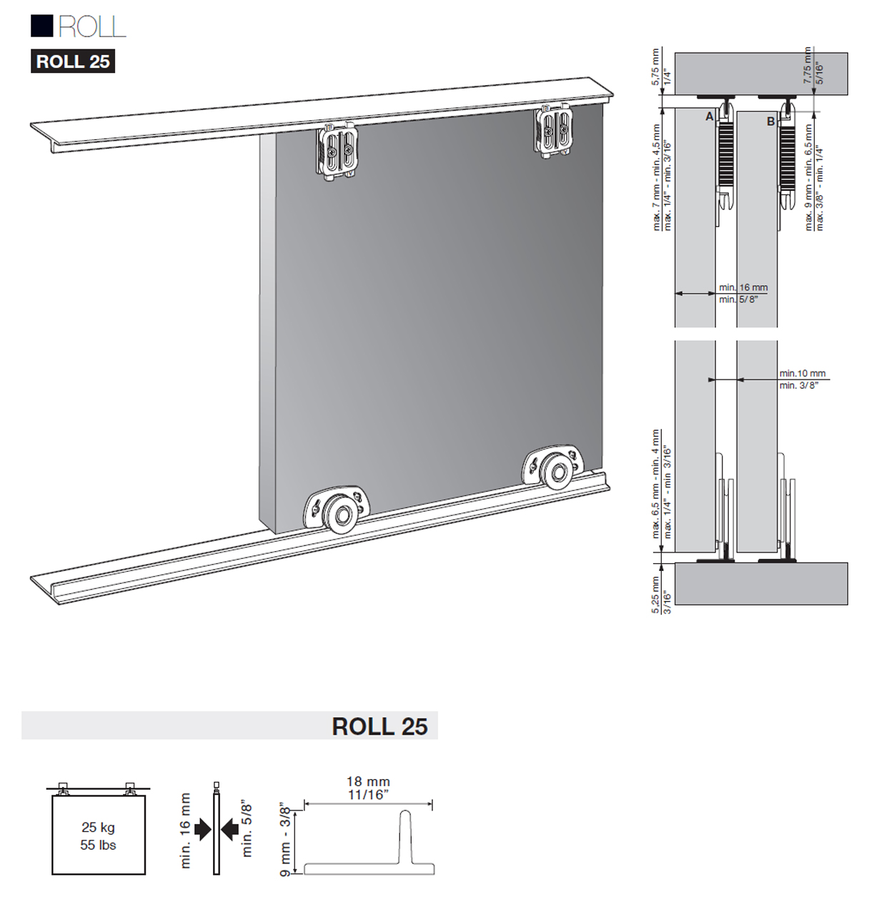 GUIA KLEIN R-25 3MTS NEGRO 2