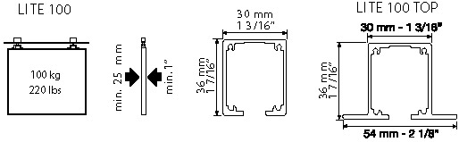 GUIA KLEIN LITE 100 ALUM.2206 (A MTS) 2