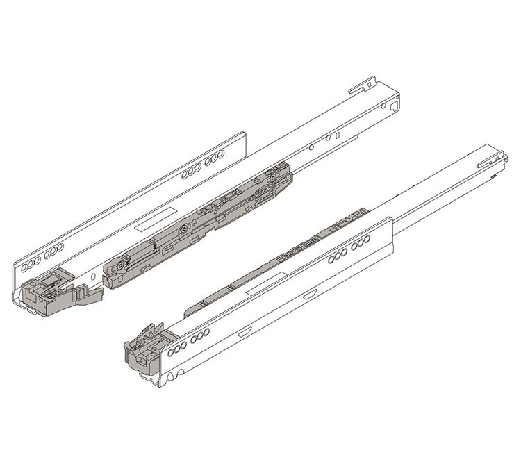 GUIA LEGRABOX 750.5001 (R-L)40KG(500MM)