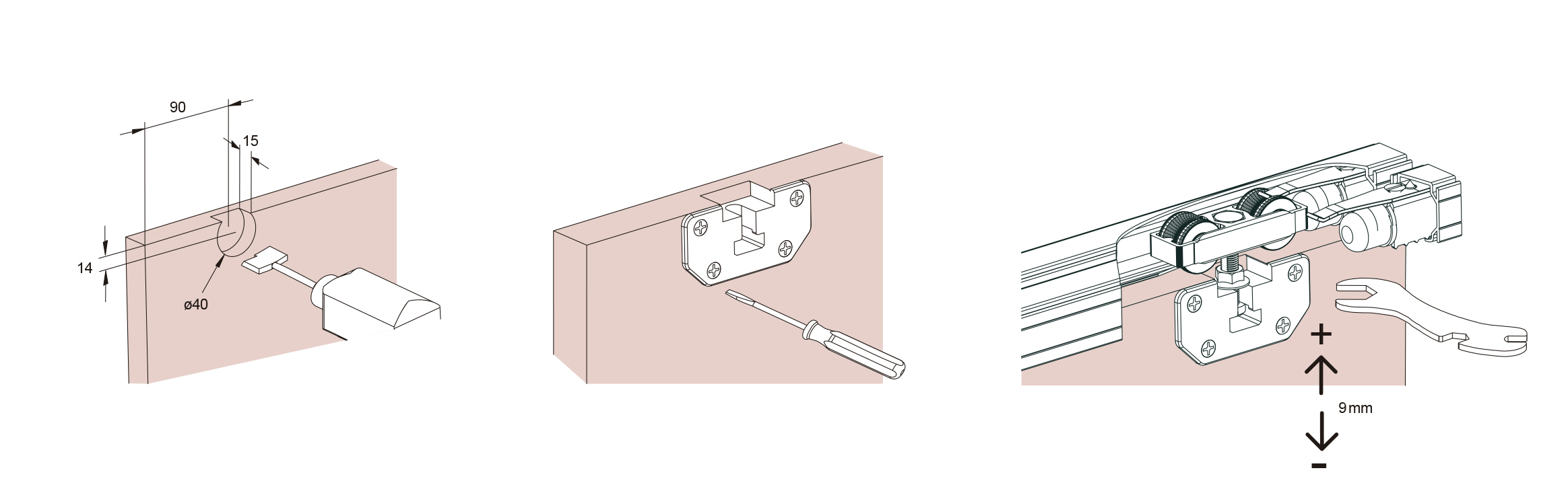 GUIA SAHECO SUPERIOR 2MT   006120 ALU/NA 4