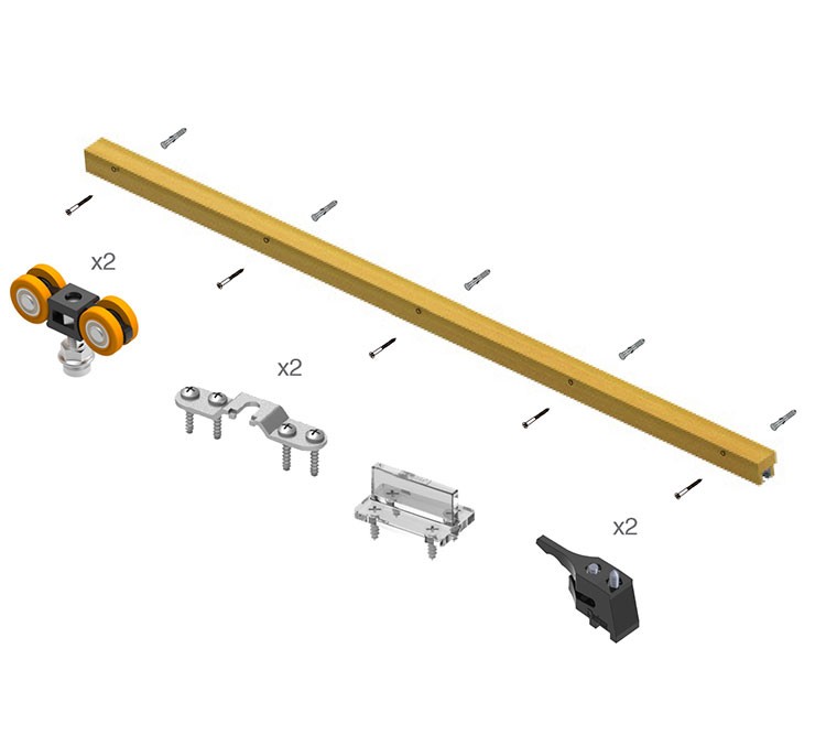 GUIA SAHECO READY 2MT 094832 ALUMINI/MAD 2