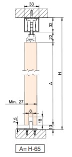 GUIA SAHECO STAR (90 KG) PLATA  (MTS) 3