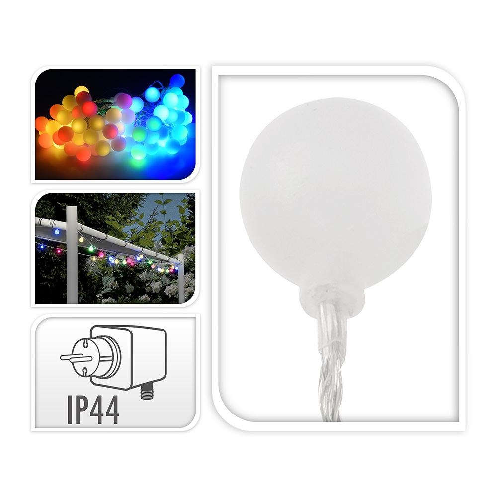 GUIRNALDA MULTICOLOR 80 LED       71157