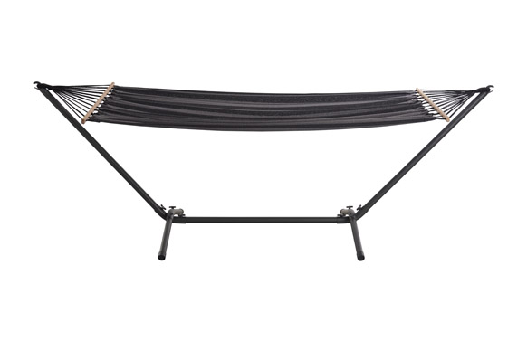 HAMACA CON ESTRUCTURA     GRIS 200 X 100