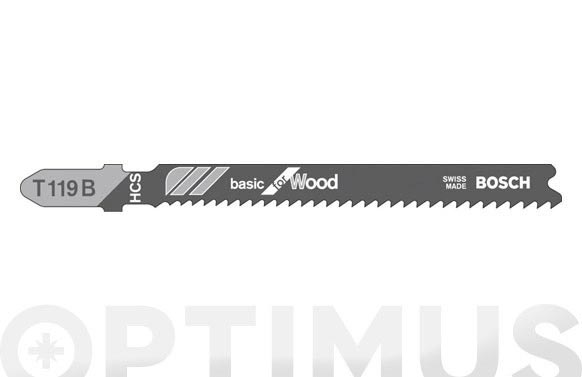 HOJA SIERRA CALAR BASIC   T-119B MADERA