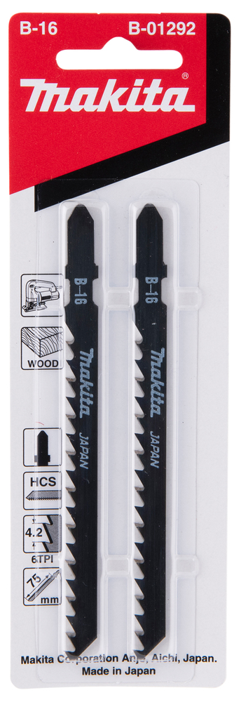 HOJA SIERRA CALAR B16 MADERA(2U) B-01292 2