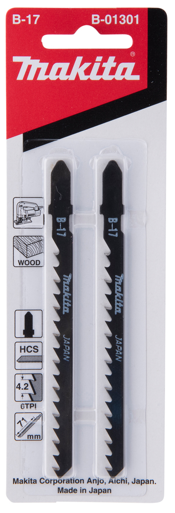 HOJA SIERRA CALAR B17 MADERA(2U) B-01301 2