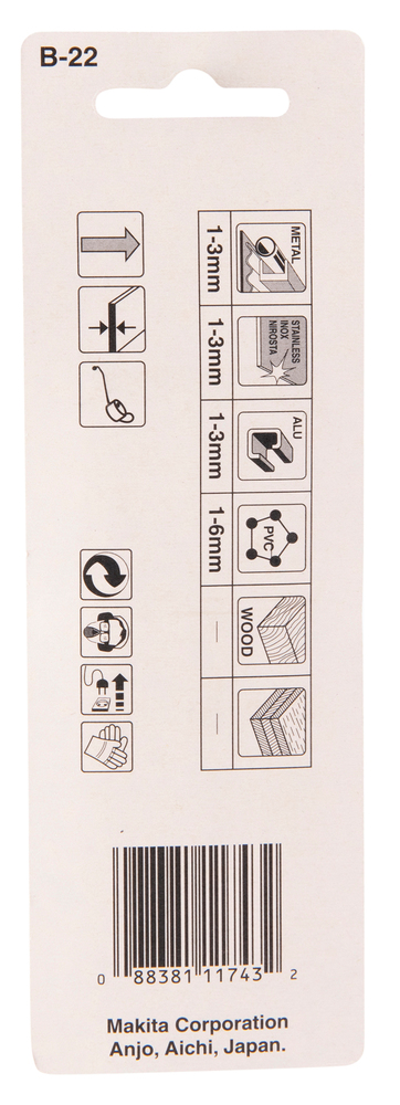 HOJA SIERRA CALAR B22 METAL (2U) B-01323 3