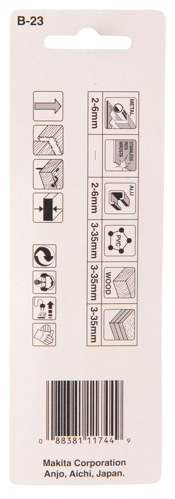 HOJA SIERRA CALAR B23 METAL (2U) B-01339 3