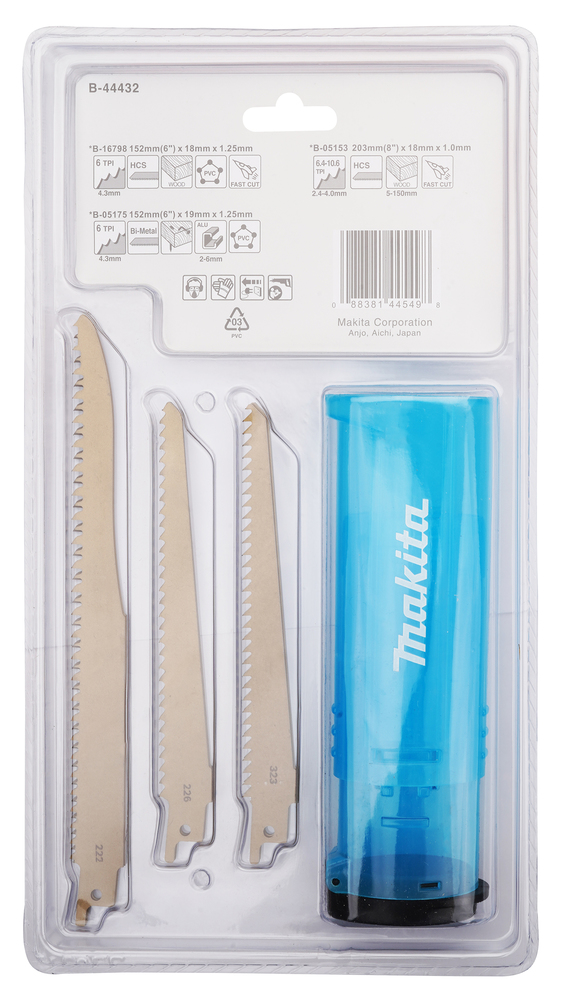 HOJA SIERRA SABLE  (6PZS)     B-44432 3