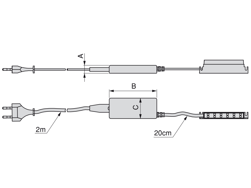 ILUM. CONVECTOR LED.   5008520(0.5-72W) 2