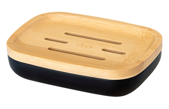 JABONERA BAÑO ZENSE BAMBU NEGRO 11771 1