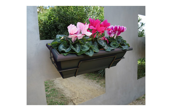JARDINERA DE BALCON FLORIA62X24X20 CM