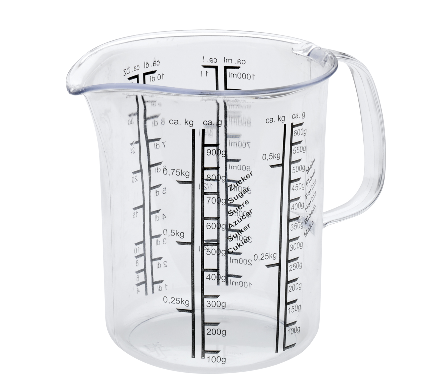 JARRA MEDIDORA 1,0L D.12X14CM 0912003510