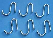 JGO. GANCHOS SIMPLES INOX. IRIS 2955-6I