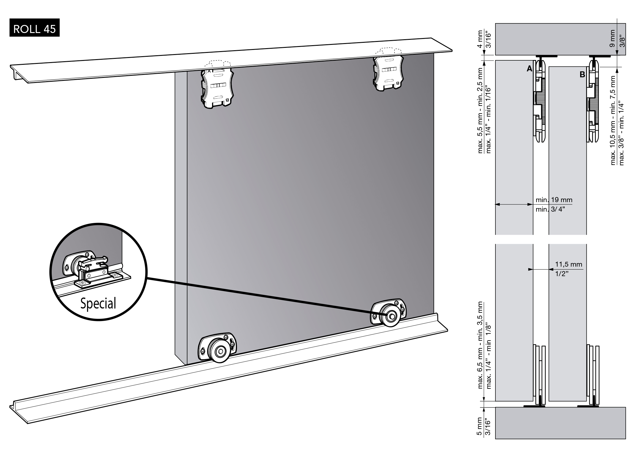 ACCESORIO JUEGO ROLL 45 10 UNIDADES 3191 2