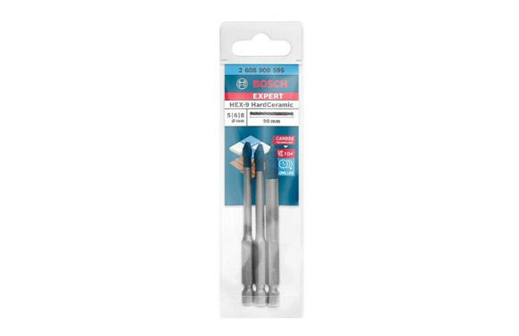 JUEGO BROCAS PORCELANICO Eé 5 - 6 - 8 MM