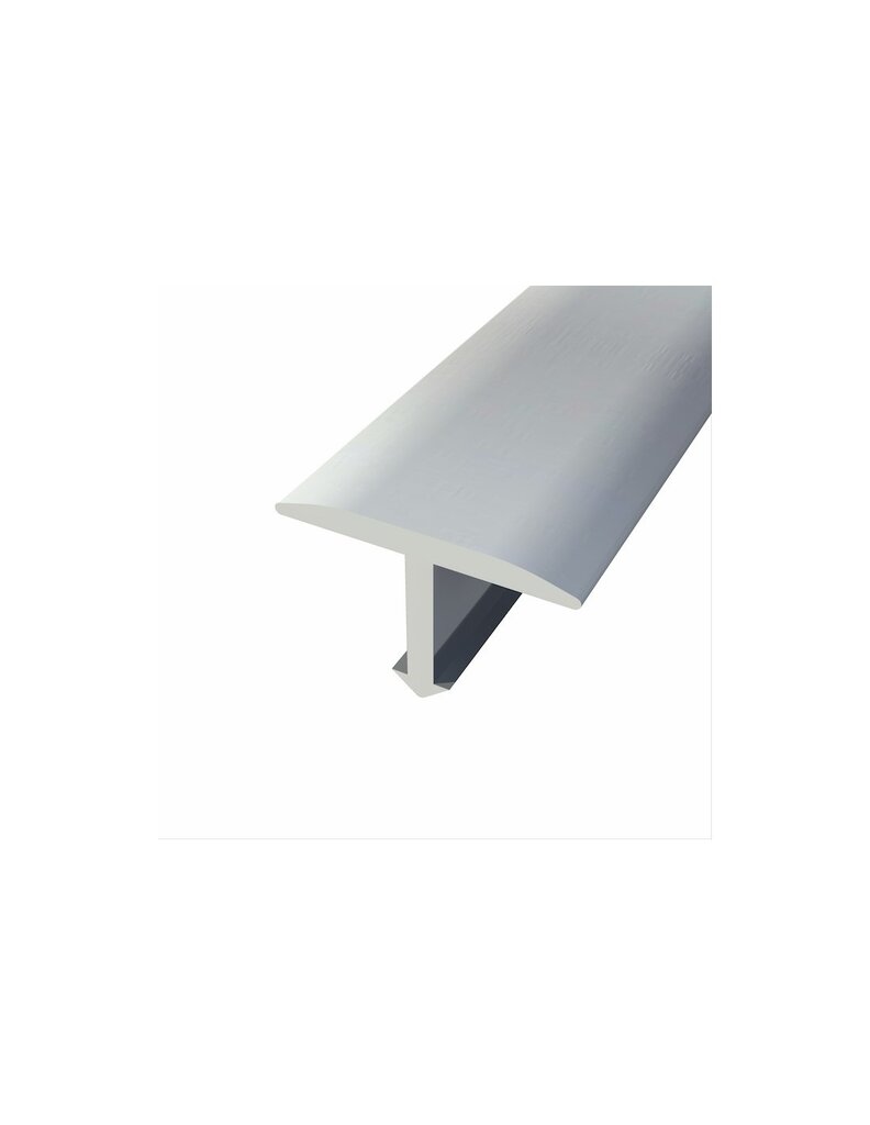 JUNTA T 14MM ALUMINIO PLATA        270CM