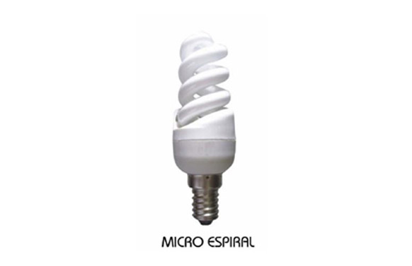 LAMPARA AHORRO MICRO-ESPIRALE14- 11W 827