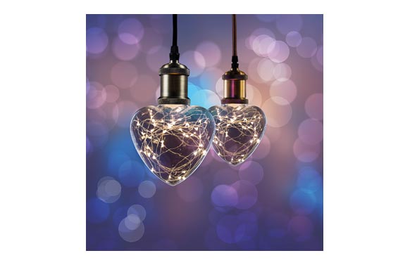 LAMPARA LED STARRY CORAZONE27 1,5W CALID
