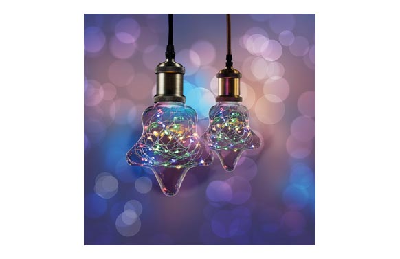 LAMPARA LED STARRY ESTRELLE27 1,5W COLOR