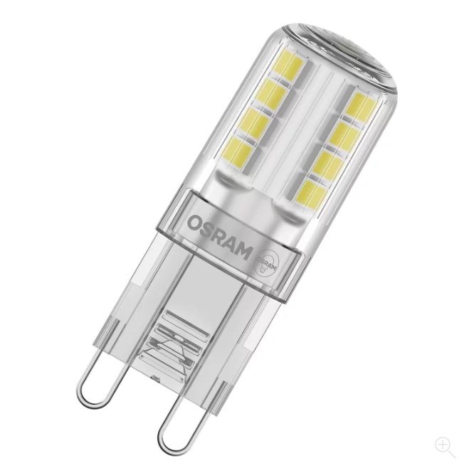 LAMPARA SPECIAL PIN 2.6W/827 G9 D.30