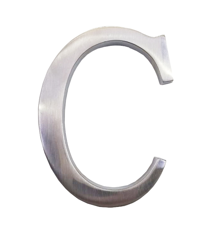 LETRA (C) LATON POLID 100 MM4420120-BLIS