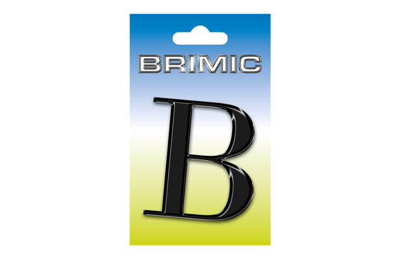 LETRA LATON 100 MM        B NEGRO