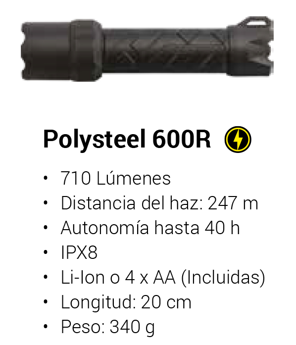 LINTERNA 710- LUMENES IPX8 247M