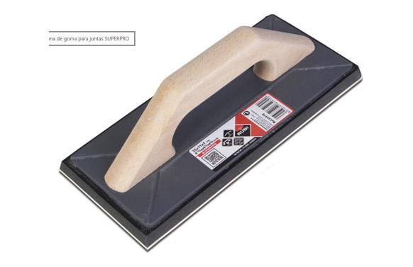 LLANA JUNTAS MANGO MADERA 250 X 110 MM,