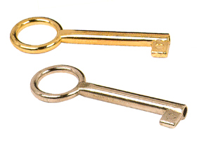 LLAVE INDAUX CROMADA