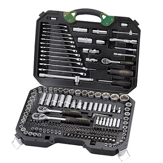 MALETA HERRAMIENTAS 218PZ 1/4'-3/8'-1/2'