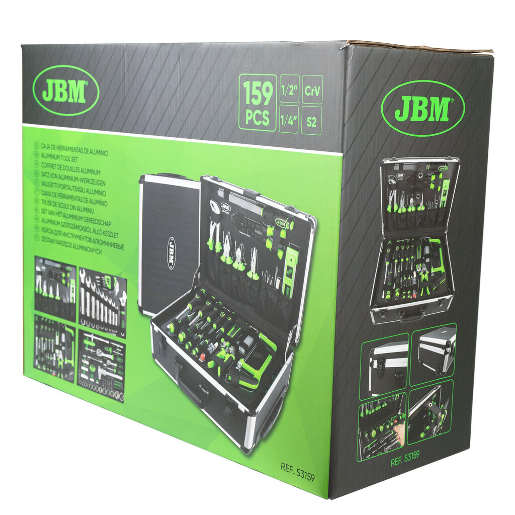 MALETA HERRAMIENTAS ALUMINIO 159 PZ 4