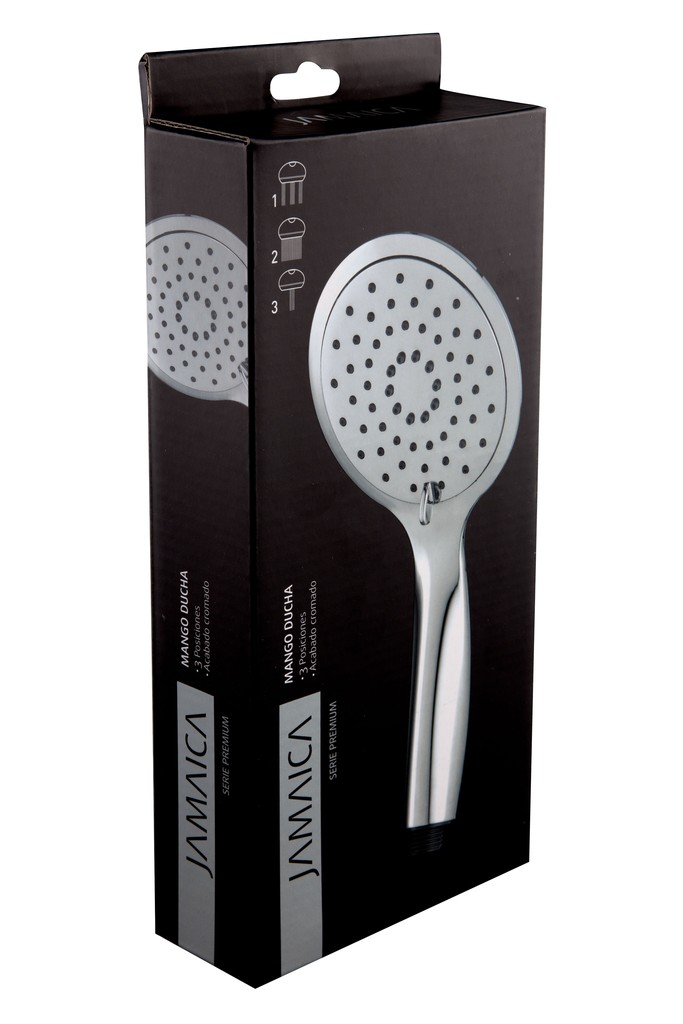 MANGO DUCHA LUXE 3 POS. JAMAICA CROMADO 2