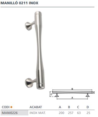 MANILLON INOX MATE 0211 0200 PM 2