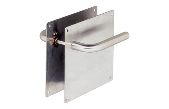 MANILLA PLACA 'L' INOX 160X12002