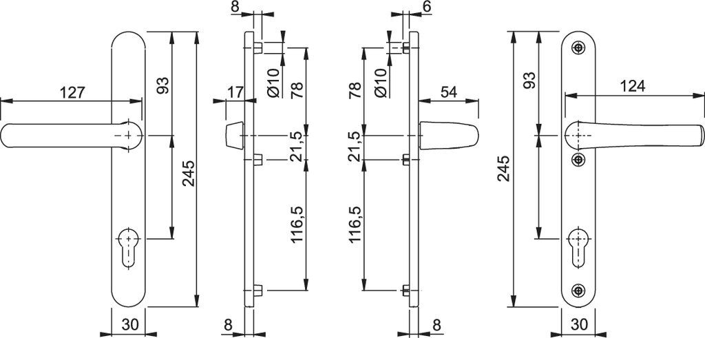 MANILLA UNITOP ESTRECHA BOC85 CUERO 2