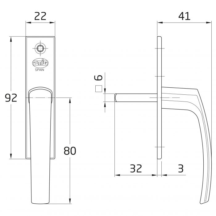 MANILLA GRISAN LATON (MINI)120 (17845) 2