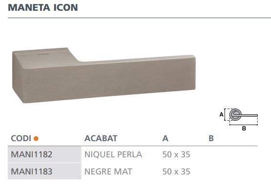 MANIVELA ICON 50X35MM 29501012 NIQ.PERLA 2