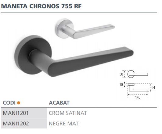 MANIVELA ENDEX CHRONOS 755 RF CROM.SAT. 3
