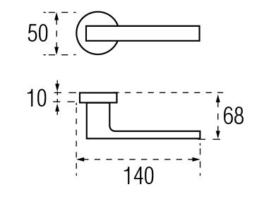 MANIVELA ENDEX SIDNEY 756 RF  CROMO SAT 2