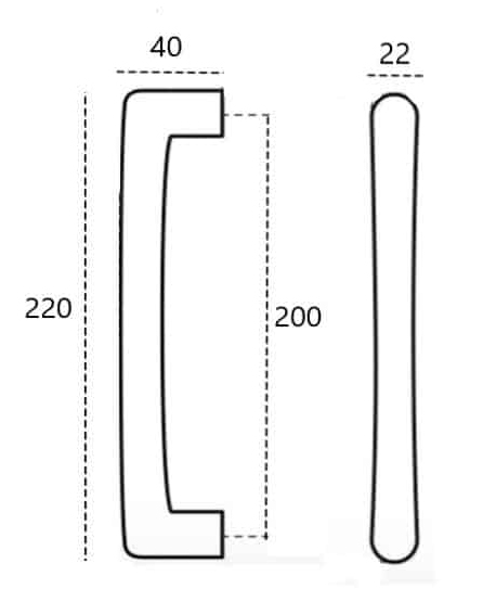 MANILLON C310 DE 200MM NIQ.MATE 2