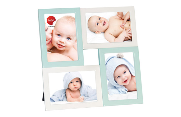 MARCO MIGNON AZUL/BLANCO  4 FOTOS 10X15