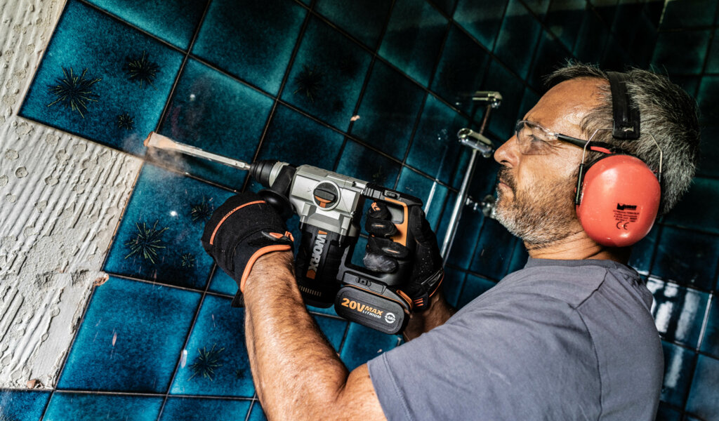 MARTILLO 4 FUNCIONES 2,2 20V 2BAT WX392 6