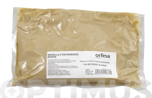 MASILLA PARA FONTANERO    800GR