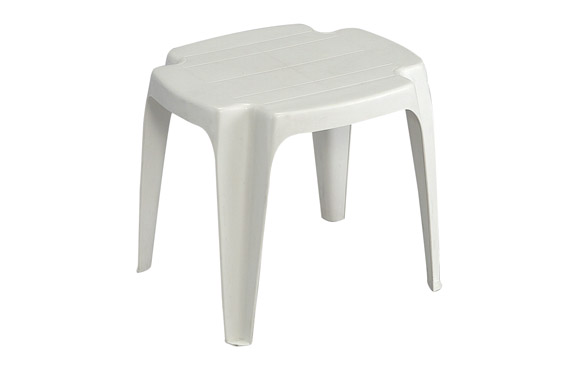 MESA AUXILIAR SOLID BLANCA42 X 37 X 38 C