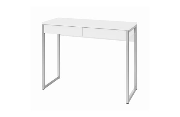 MESA ESTUDIO CON CAJONES 1VELETA BLANCO