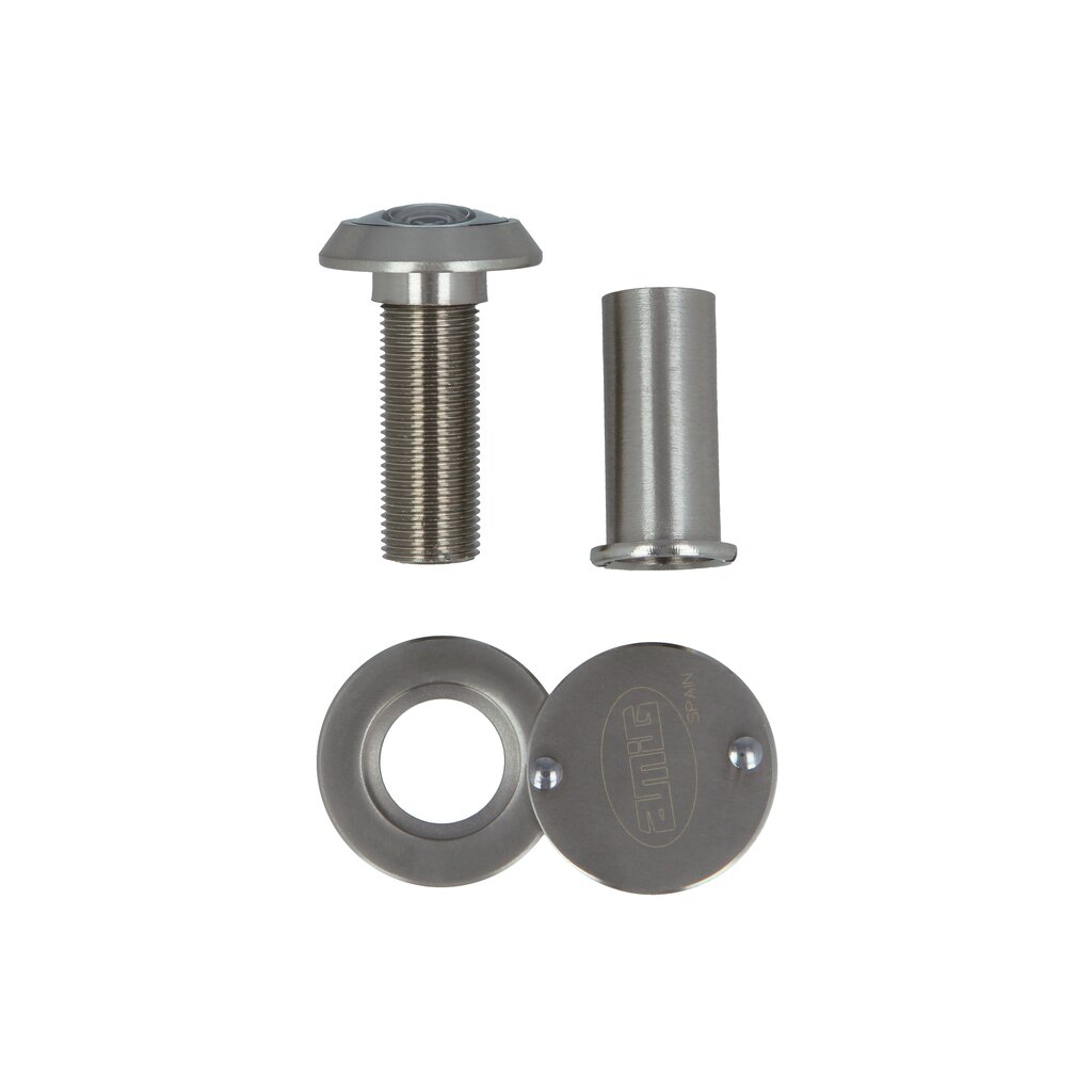 MIRILLA 160º CON TAPA MODELO 3 Ø 14 MM 35-60 CROMO MATE 7178 2