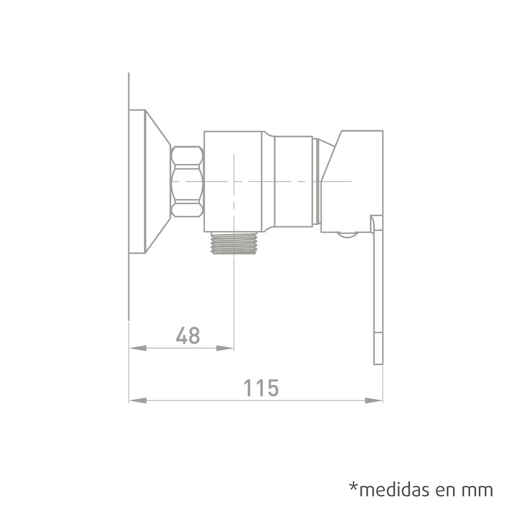 MONOMANDO ATLANTIC DUCHA           46363 2